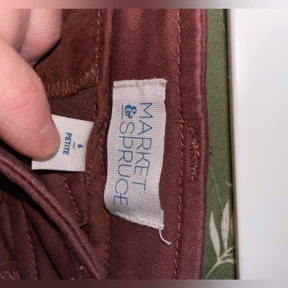 Market & Spruce burnt red-brown pants - Picture 6 of 6